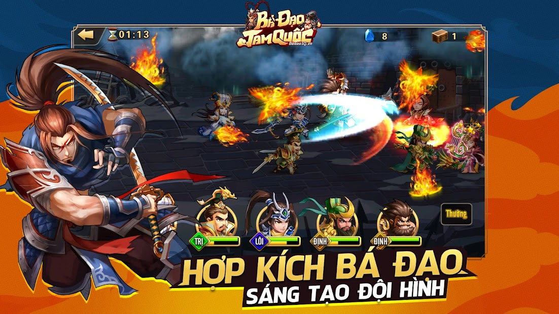 Screenshots Bá Đạo Tam Quốc - Game nhập vai