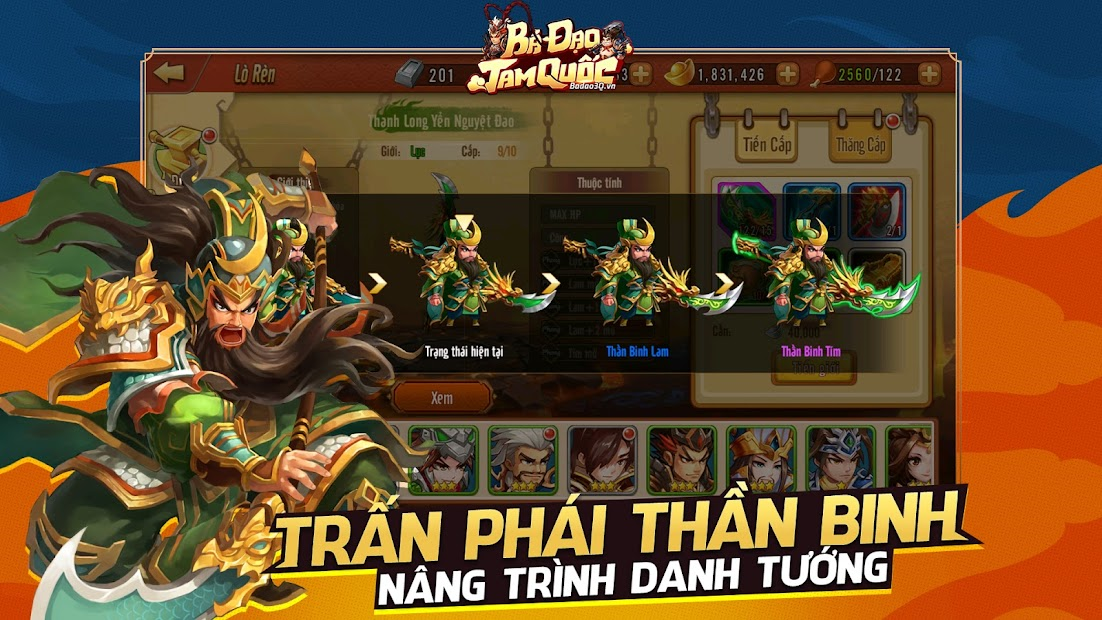 Screenshots Bá Đạo Tam Quốc - Game nhập vai