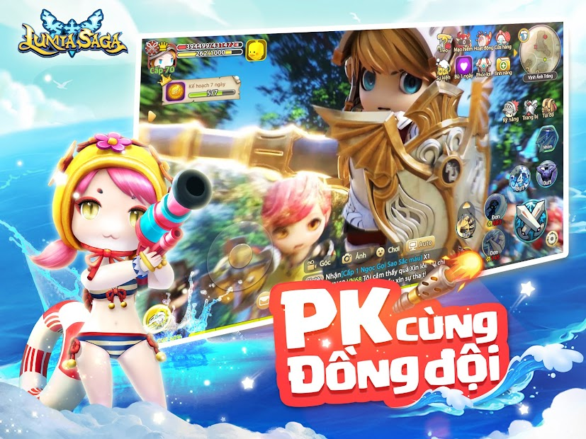 Screenshots Lumia Saga - Chiến Binh Ánh Sáng | Game nhập vai đồ họa chibi