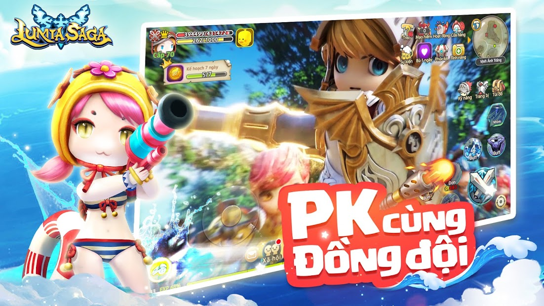 Screenshots Lumia Saga - Chiến Binh Ánh Sáng | Game nhập vai đồ họa chibi