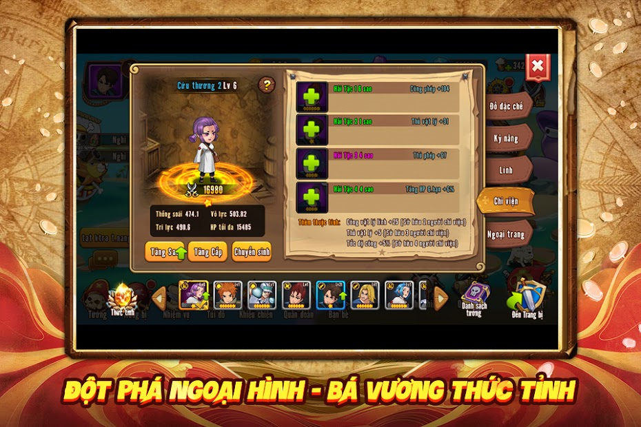 Screenshots Tải Đảo Kho Báu - Bá Vương Thức Tỉnh | Game chiến thuật thẻ bài