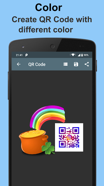 Screenshots QR Code Generator - Công cụ tạo mã QR trên điện thoại