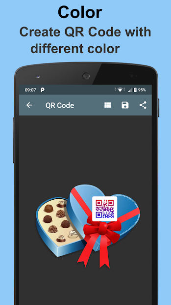 Screenshots QR Code Generator - Công cụ tạo mã QR trên điện thoại