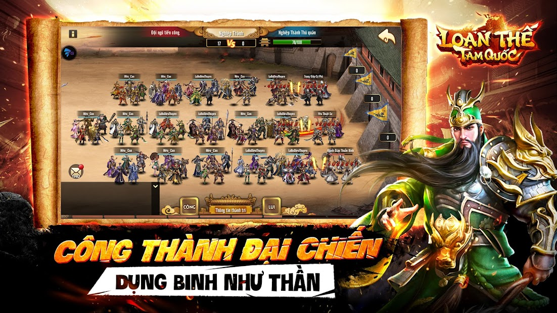 Screenshots Loạn Thế Tam Quốc - Game chiến thuật 2D