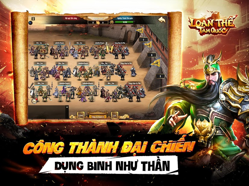 Screenshots Loạn Thế Tam Quốc - Game chiến thuật 2D