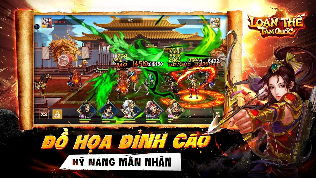 Screenshots Loạn Thế Tam Quốc - Game chiến thuật 2D