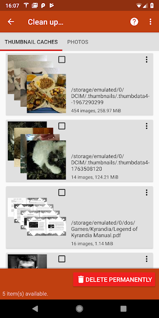 Screenshots DiskDigger photo recovery - Ứng dụng phục hồi ảnh bị xóa trên điện thoại, ứng dụng