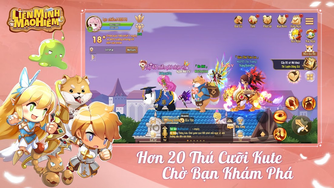Screenshots Liên Minh Mạo Hiểm - Game hành động nhập vai kỳ thú