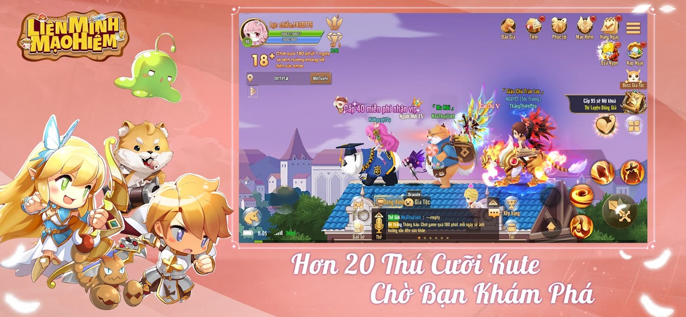 Screenshots Liên Minh Mạo Hiểm - Game hành động nhập vai kỳ thú