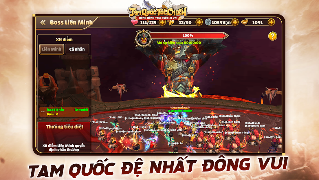 Screenshots Tam Quốc Tốc Chiến - SohaGame: Game nhập vai đấu thẻ tướng