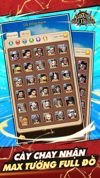Screenshots Đại Hải Trình - Game đấu tướng One Piece