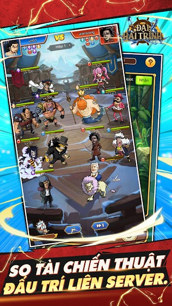 Screenshots Đại Hải Trình - Game đấu tướng One Piece