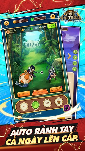 Screenshots Đại Hải Trình - Game đấu tướng One Piece