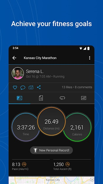 Screenshots Garmin Connect - Ứng dụng theo dõi, phân tích dữ liệu sức khỏe