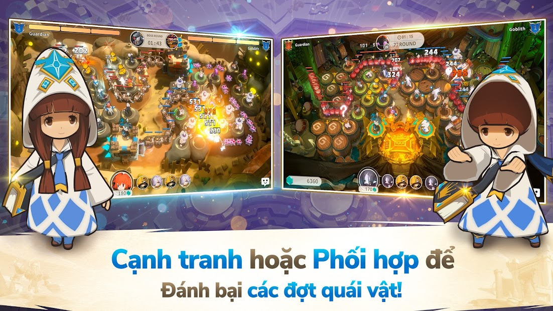 Screenshots Guardian Chronicle - Game thủ thành cực dễ thương