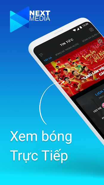 Screenshots Next Sports: Ứng dụng xem trực tiếp bóng đá, xem tin tức thể thao