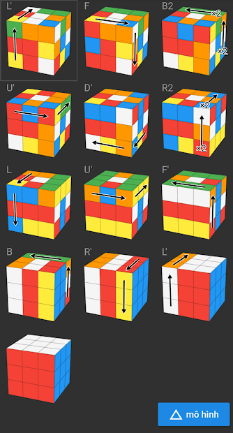 Asolver - Ứng Dụng Giải Đố Rubik, Hướng Dẫn Chơi Rubik