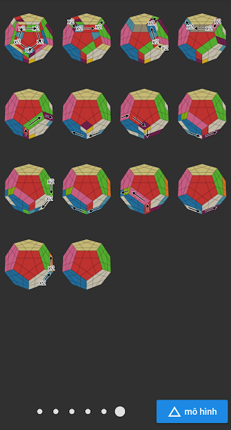Screenshots ASolver - Ứng dụng giải đố Rubik, hướng dẫn chơi Rubik