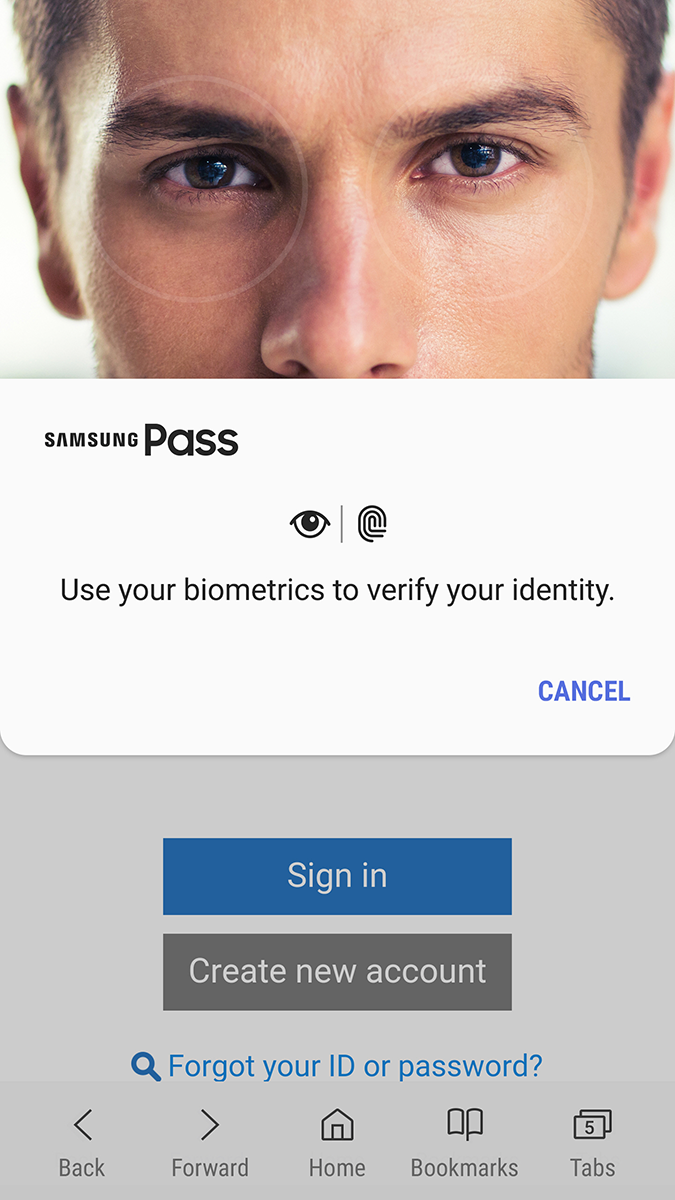 Screenshots Samsung Pass - Công cụ quản lý và lưu mật khẩu của Samsung