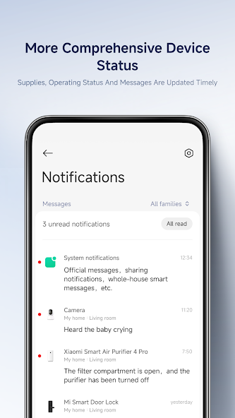Screenshots Xiaomi Home (MiHome) - Quản lý thiết bị thông minh Xiaomi, các thương hiệu con
