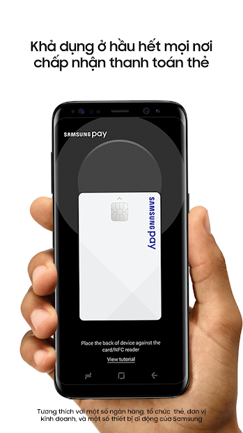 Ảnh chụp màn hình Samsung Pay - Ứng dụng thanh toán một chạm theo xu hướng của Samsung