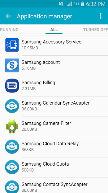Screenshots Samsung Accessory Service: Ứng dụng quản lý phụ kiện Samsung