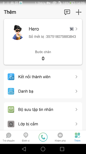 Screenshots Masstel Hero: Ứng dụng quản lý, theo dõi và định vị trẻ