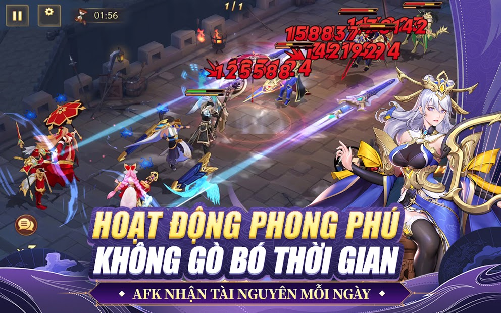 Screenshots Tân OMG3Q VNG - Game đấu tướng Tam Quốc thế hệ mới