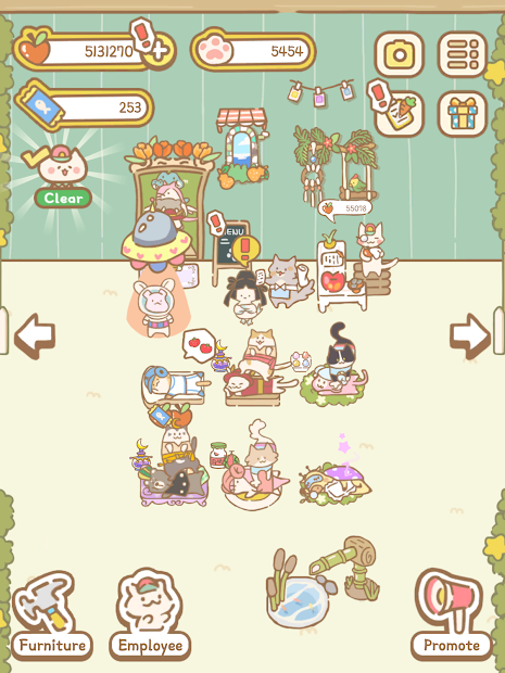 Screenshots Cat Spa - Quản lý tiệm spa mèo vui nhộn | Game mô phỏng