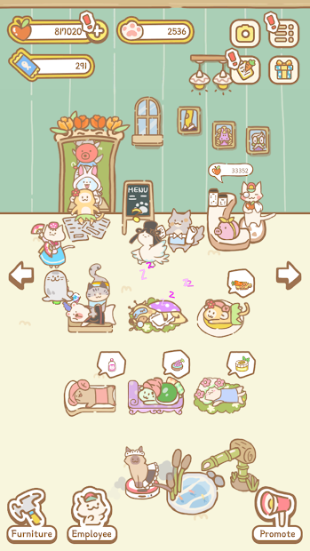 Screenshots Cat Spa - Quản lý tiệm spa mèo vui nhộn | Game mô phỏng