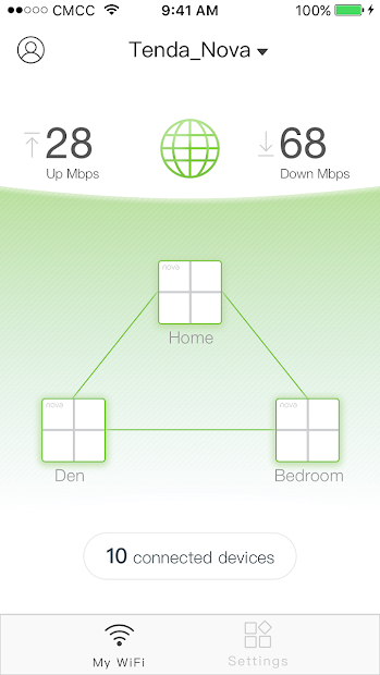 Screenshots Tenda WiFi: Ứng dụng quản lý Router Wifi của Tenda