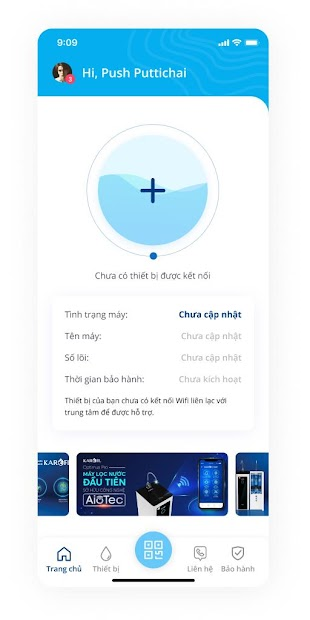 Screenshots Karofi 360 - Ứng dụng theo dõi và quản lý máy lọc nước Karofi
