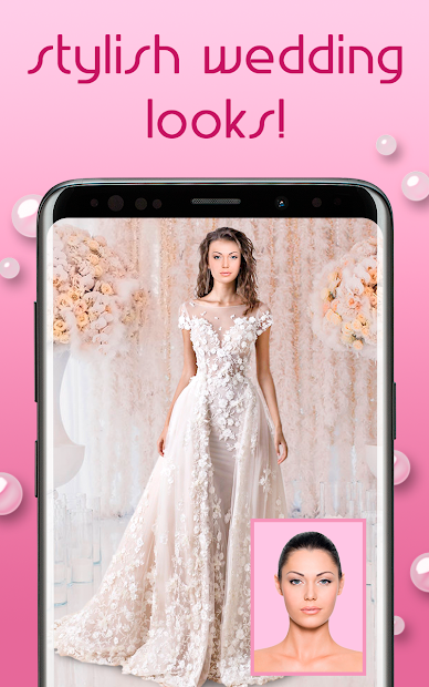 Screenshots Wedding Dress Photo - Ứng dụng ghép mặt cô dâu vào ảnh cưới