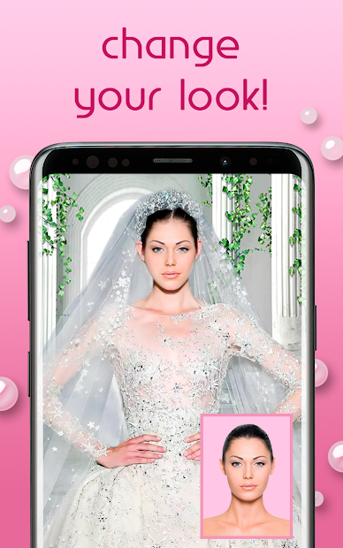 Screenshots Wedding Dress Photo - Ứng dụng ghép mặt cô dâu vào ảnh cưới
