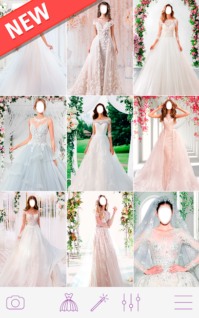 Wedding Dress Photo - Ứng dụng ghép mặt cô dâu vào ảnh cưới