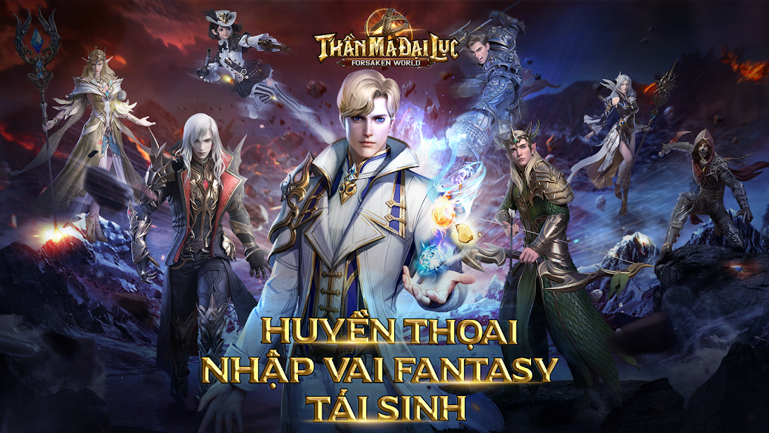 Screenshots Forsaken World: Thần Ma Đại Lục VNG - Game MMORPG Fantasy đồ hoạ tuyệt đỉnh