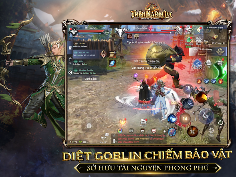 Screenshots Forsaken World: Thần Ma Đại Lục VNG - Game MMORPG Fantasy đồ hoạ tuyệt đỉnh