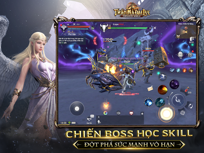 Screenshots Forsaken World: Thần Ma Đại Lục VNG - Game MMORPG Fantasy đồ hoạ tuyệt đỉnh