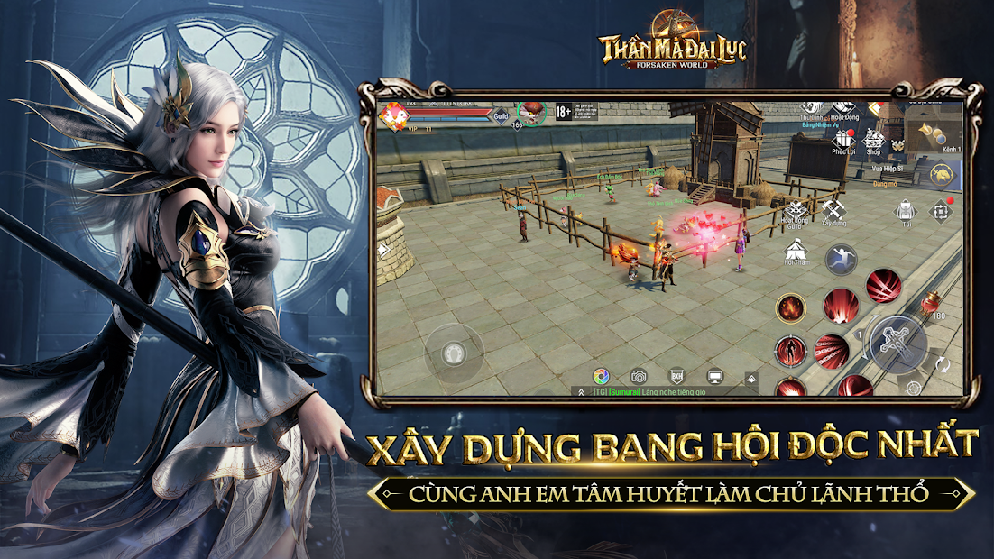 Screenshots Forsaken World: Thần Ma Đại Lục VNG - Game MMORPG Fantasy đồ hoạ tuyệt đỉnh