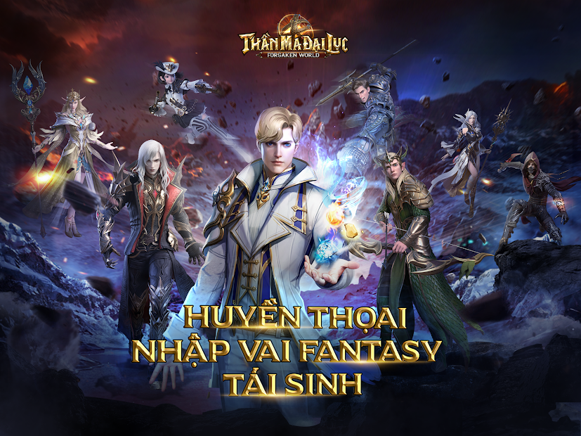 Screenshots Forsaken World: Thần Ma Đại Lục VNG - Game MMORPG Fantasy đồ hoạ tuyệt đỉnh
