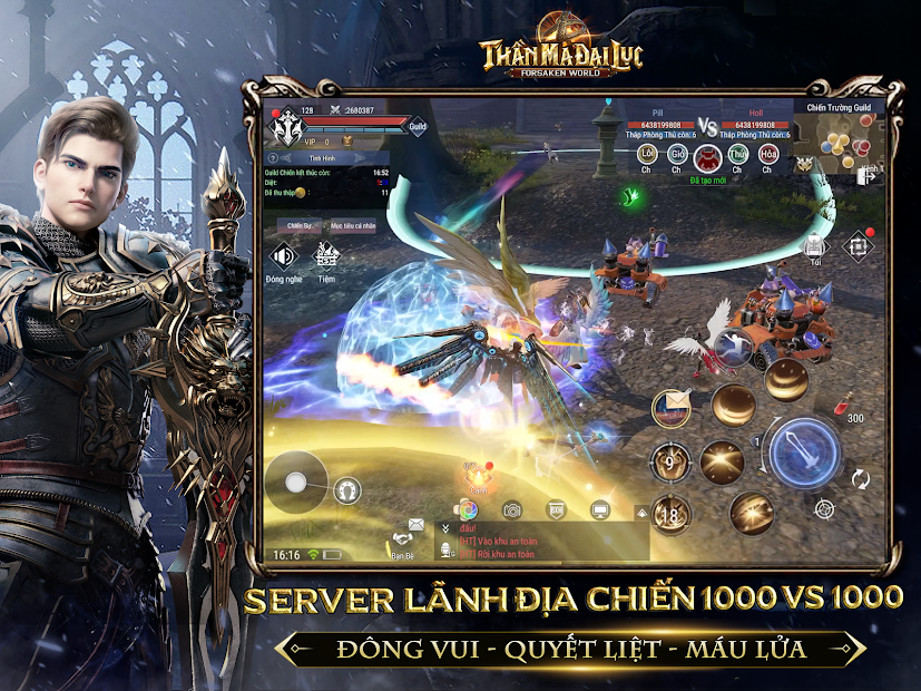 Screenshots Forsaken World: Thần Ma Đại Lục VNG - Game MMORPG Fantasy đồ hoạ tuyệt đỉnh