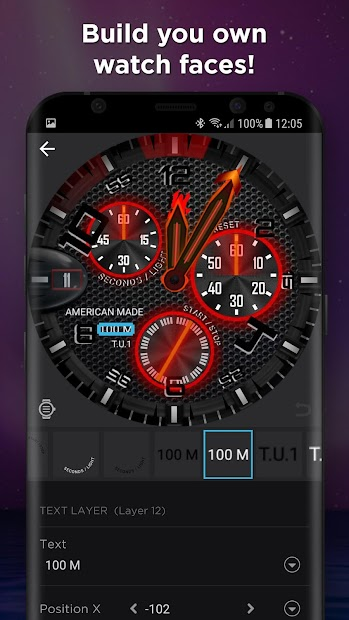 Screenshots Watchmaker: Ứng dụng mặt đồng hồ cho mọi nền tảng