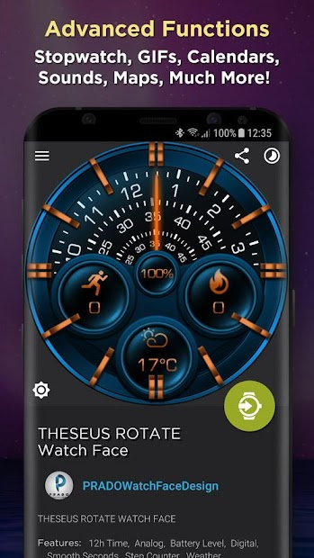 Screenshots Watchmaker: Ứng dụng mặt đồng hồ cho mọi nền tảng