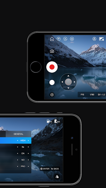 Screenshots ZY Play - Công cụ kết nối và điều khiển gimbal Zhiyun