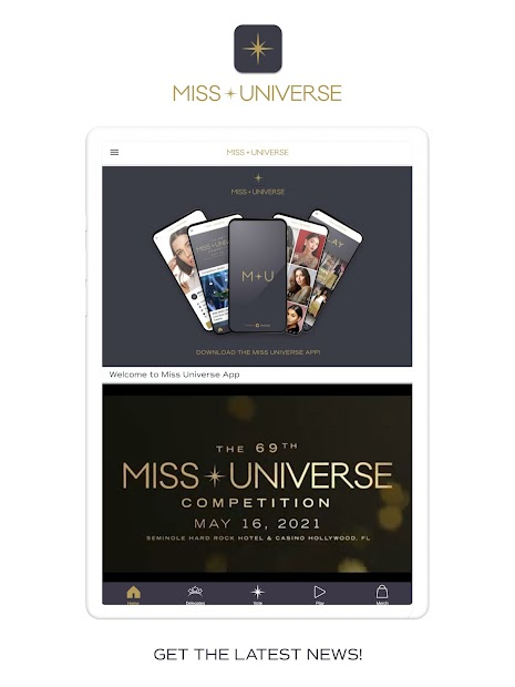Screenshots Miss Universe - Ứng dụng theo dõi, bình chọn Miss Universe 2021 - Hoa hậu Hoàn vũ