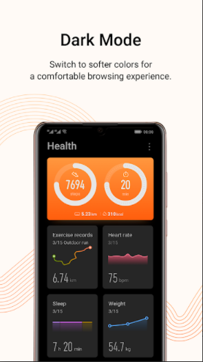 Screenshots Huawei Health: Ứng dụng theo dõi quá trình tập thể thao từ Huawei