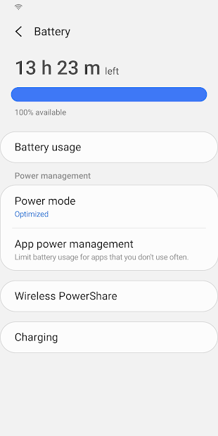 Screenshots Device Care: Ứng dụng bảo dưỡng, tối ưu thiết bị Samsung