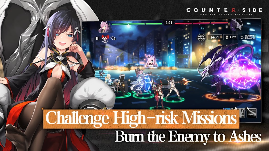 Screenshots Counter: Side - Siêu phẩm game thẻ tướng Anime