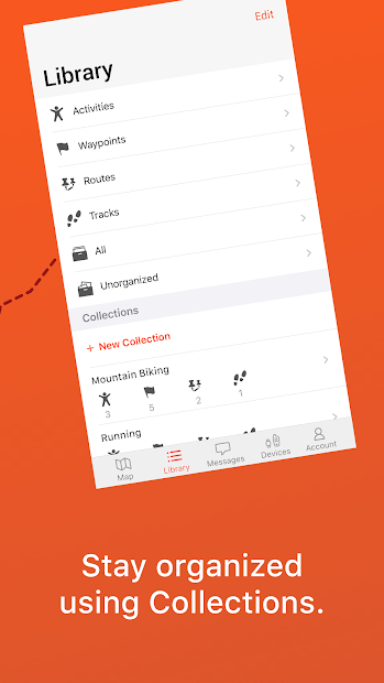 Screenshots Garmin Explore: Ứng dụng bản đồ cho các hoạt động ngoài trời