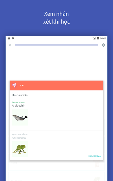 Screenshots Quizlet: Học tiếng và từ vựng bằng thẻ ghi nhớ